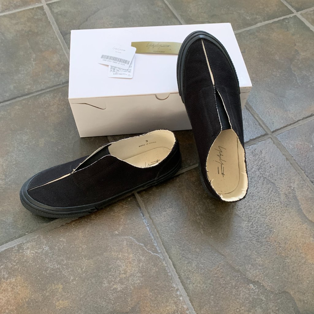 Yohji Yamamoto Pour Homme Slip Ons